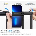 Spigen A601 Aqua Shield Univerzális Vízálló Tok x 2 db - Fekete