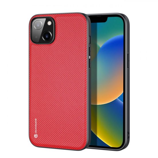 iPhone 14 Plus Tok - Dux Ducis Fino - Piros