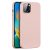 iPhone 14 Plus Tok - Dux Ducis Grit Leather MagSafe - Pink