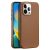 iPhone 14 Pro Max Tok - Dux Ducis Grit Leather MagSafe - Barna