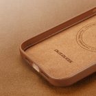 iPhone 14 Pro Max Tok - Dux Ducis Grit Leather MagSafe - Barna