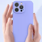 iPhone 14 Plus Tok - Silicone Case - Lila