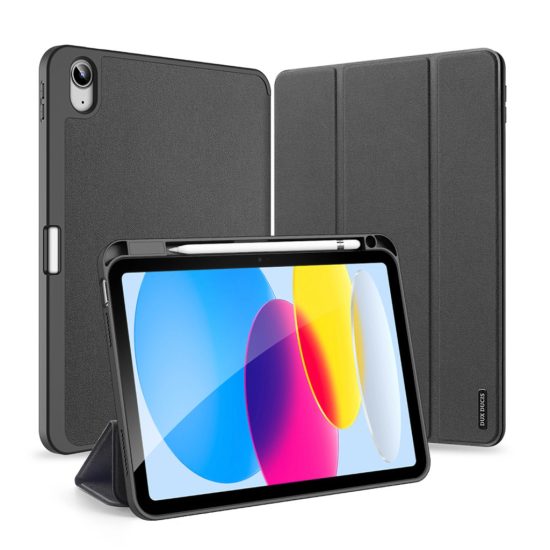 iPad 10.9" (2022) Tok - Dux Ducis Domo - Fekete