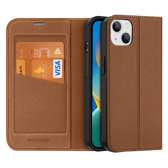 iPhone 14 Plus Tok - Dux Ducis Skin X2 - Barna