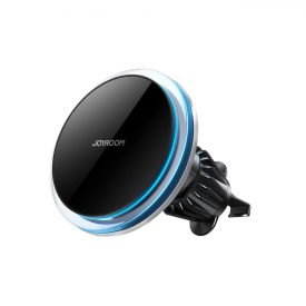 Joyroom JR-ZS291 Autós Tartó 15W Qi Töltővel - Szellőzőrácsba - MagSafe kompatibilis - Ezüst   Joyroom JR-ZS291 Autós Tartó 15W Qi Töltővel - Szellőzőrácsba - MagSafe kompatibilis - Ezüst