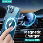 Joyroom JR-ZS291 Autós Tartó 15W Qi Töltővel - Szellőzőrácsba - MagSafe kompatibilis - Ezüst