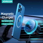 Joyroom JR-ZS291 Autós Tartó 15W Qi Töltővel - Szellőzőrácsba - MagSafe kompatibilis - Ezüst