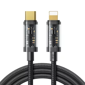 Joyroom USB-C - Lightning Kábel - 1.2m 20W - Fekete