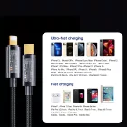 Joyroom USB-C - Lightning Kábel - 1.2m 20W PD - Fekete