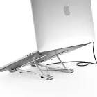 Choetech Multifunkciós USB-C Laptop Állvány 7in1 - USB-C HDMI (4K/30Hz) / 2xUSB-A / 1xUSB-C / 1xSD / 1xTF