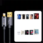 Joyroom USB-A - Lightning Kábel - 1.2m 2.4A 20W - Kék