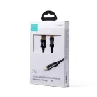 Joyroom USB-A - Lightning Kábel - 2m 2.4A 20W - Fekete