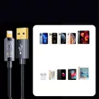 Joyroom USB-A - Lightning Kábel - 2m 2.4A 20W - Fekete
