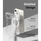 iPhone 14 Plus Tok - Ringke Fusion Magnetic - Matt Átlátszó