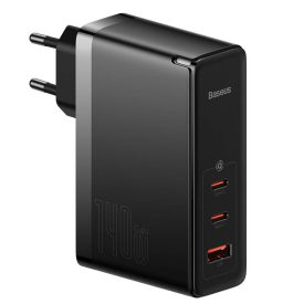 Baseus GaN5 Pro Hálózati Gyorstöltő -  2C+A 140W - Fekete   Baseus GaN5 Pro Hálózati Gyorstöltő -  2C+A 140W - Fekete