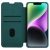 iPhone 14 Plus Tok - Nillkin Qin Pro Leather - Zöld