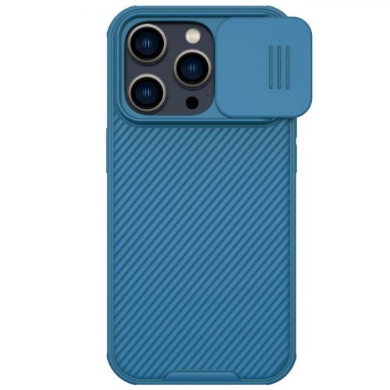 iPhone 14 Pro Max Tok - Nillkin CamShield Pro Magnetic - Kék