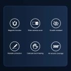 iPhone 14 Pro Max Tok - Nillkin CamShield Pro Magnetic - Kék