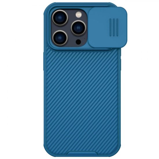 iPhone 14 Pro Tok - Nillkin CamShield Pro - Kék