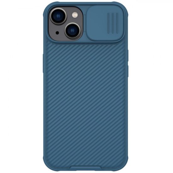 iPhone 14 Plus Tok - Nillkin CamShield Pro - Kék