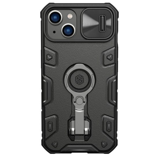 iPhone 14 Tok - Nillkin CamShield Armor Pro Magnetic - Fekete