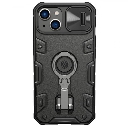 iPhone 14 Plus Tok - Nillkin CamShield Armor Pro Magnetic - Fekete