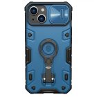 iPhone 14 Plus Tok - Nillkin CamShield Armor Pro Magnetic - Kék