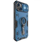 iPhone 14 Plus Tok - Nillkin CamShield Armor Pro Magnetic - Kék