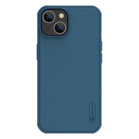 iPhone 14 Plus Tok - Nillkin Super Frosted Shield Pro Magnetic Tok - Kék   iPhone 14 Plus Tok - Nillkin Super Frosted Shield Pro Magnetic Tok - Kék