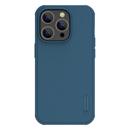 iPhone 14 Pro Max Tok - Nillkin Super Frosted Shield Pro Magnetic - Kék