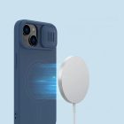 iPhone 14 Plus Tok - Nillkin CamShield Silky Magnetic Silicone - Lila