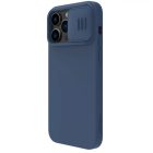 iPhone 14 Pro Max Tok - Nillkin CamShield Silky Magnetic Silicone - Kék