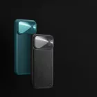 iPhone 14 Pro Max Tok - Nillkin CamShield Leather S - Fekete