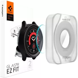   Samsung Galaxy Watch 5 Pro (45mm) Kijelzővédő Üvegfólia - Spigen Glas.tR EZ Fit x 2 db