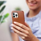 iPhone 14 Pro Tok - Dux Ducis Naples MagSafe - Barna