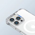 iPhone 14 Mágneses Tok - Joyroom Defender - MagSafe, Támaszték - Átlátszó