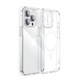 iPhone 14 Plus Mágneses Tok - Joyroom 14D - MagSafe - Átlátszó   iPhone 14 Plus Mágneses Tok - Joyroom 14D - MagSafe - Átlátszó