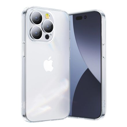 iPhone 14 Tok - Joyroom 14Q - Kamerafedéllel - Átlátszó