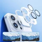 iPhone 14 Tok - Joyroom 14Q - Kamerafedéllel - Átlátszó