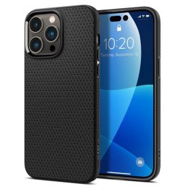 iPhone 14 Pro Max Tok - Spigen Liquid Air - Fekete iPhone 14 Pro Max Tok - Spigen Liquid Air - Fekete
