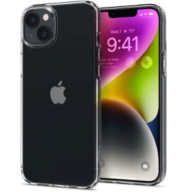 iPhone 14 Plus Tok - Spigen Liquid Crystal - Átlátszó iPhone 14 Plus Tok - Spigen Liquid Crystal - Átlátszó
