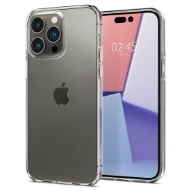 iPhone 14 Pro Max Tok - Spigen Liquid Crystal - Átlátszó iPhone 14 Pro Max Tok - Spigen Liquid Crystal - Átlátszó