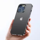 iPhone 14 Pro Tok - Joyroom 14Q - Fémkerettel - Fekete