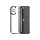 iPhone 14 Pro Tok - Joyroom 14Q - Fémkerettel - Fekete