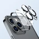 iPhone 14 Pro Tok - Joyroom 14Q - Fémkerettel - Fekete