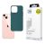 iPhone 14 Plus Tok - 3mk Matt Case - Zöld