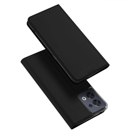 Oppo Reno 8 Tok - Dux Ducis Skin Pro - Fekete