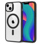 iPhone 14 Plus Tok - ESR Classic Hybrid Halolock - Átlátszó-Fekete