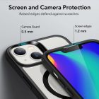 iPhone 14 Plus Tok - ESR Classic Hybrid Halolock - Átlátszó-Fekete