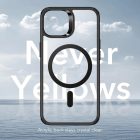 iPhone 14 Plus Tok - ESR Classic Hybrid Halolock - Átlátszó-Fekete